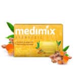 Savon Ayurvédique Medimix au Curcuma & Huile d’Argan – Peau Nette & Purifiée